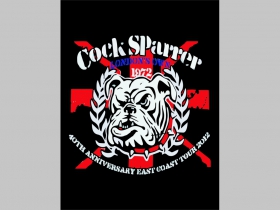 Cock Sparrer   chrbtová nášivka veľkosť cca. A4 (po krajoch neobšívaná)